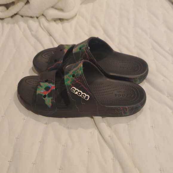 Crocs Classic Sandals Out of This World Lightning Unisex Men’s Sz 10 Women Sz 12 main image 5